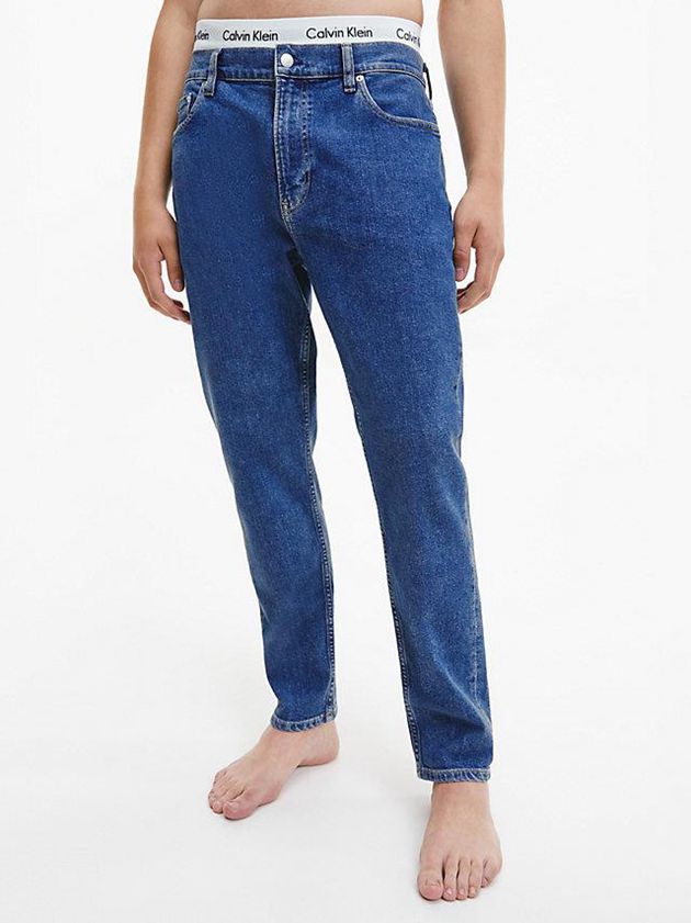 Calvin Klein USA Dad Mens Jeans Blue 5840721-IW